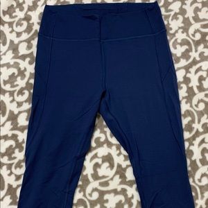 Lululemon In Movement Crop Sz 10